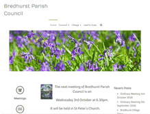 Tablet Screenshot of bredhurstpc.kentparishes.gov.uk