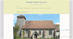 Desktop Screenshot of molashpc.kentparishes.gov.uk