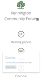 Mobile Screenshot of kenningtoncf.kentparishes.gov.uk