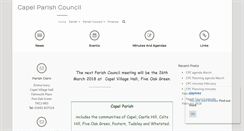 Desktop Screenshot of capelpc.kentparishes.gov.uk