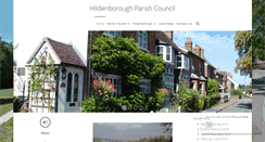 Desktop Screenshot of hildenboroughpc.kentparishes.gov.uk