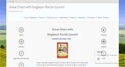 Desktop Screenshot of greatchartwithsingletonpc.kentparishes.gov.uk